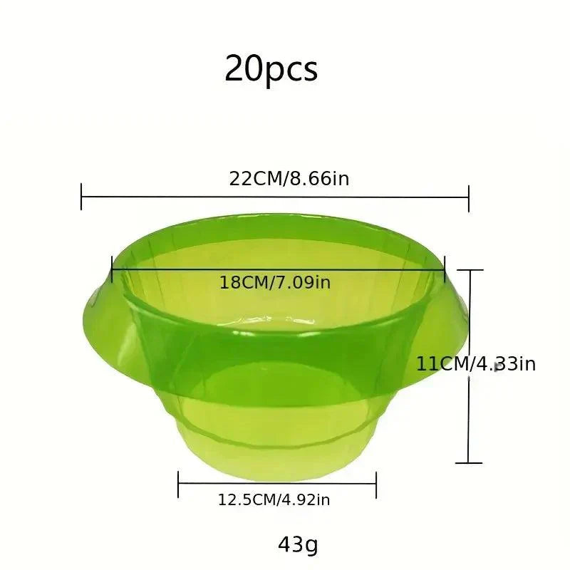 20 Pcs Slug & Insect Repellent Plant Pot Covers – Eco-Friendly Garden Protection