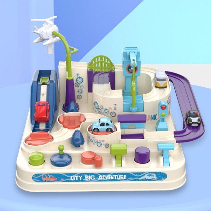 Adventure Toy Car Set for Kids – 4-Piece Educational Playset
