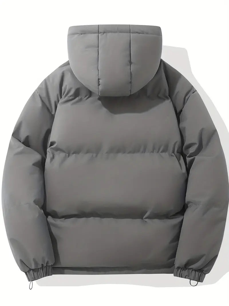Emerson Casual Hooded Zip-Up Jacket - Sleek Comfort