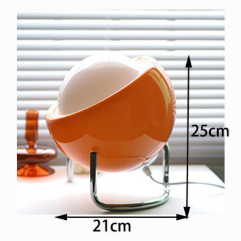 Lampora | Retro Dome Table Lamp – Bauhaus & Vintage Style