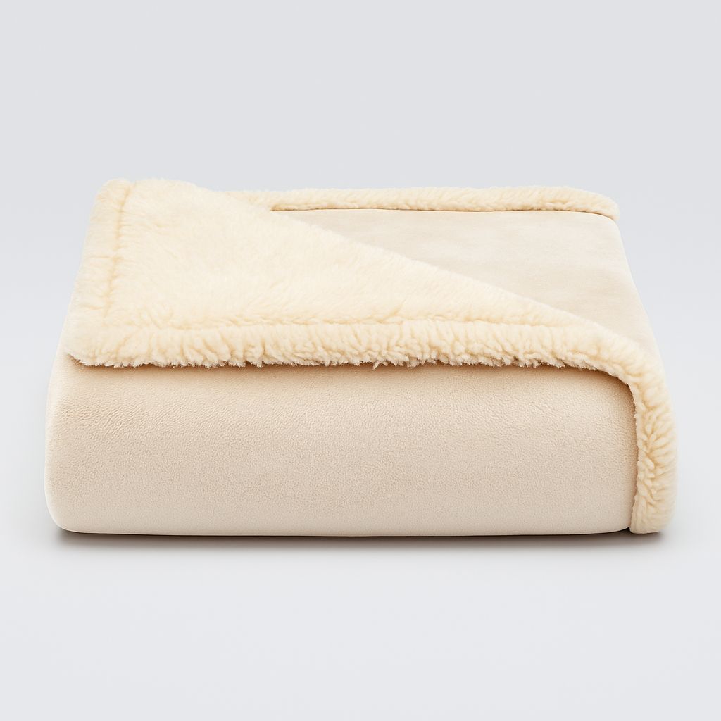 LoveGuard – Waterproof Couples Blanket | Ultra-Soft Sherpa Comfort & Spill-Proof Protection