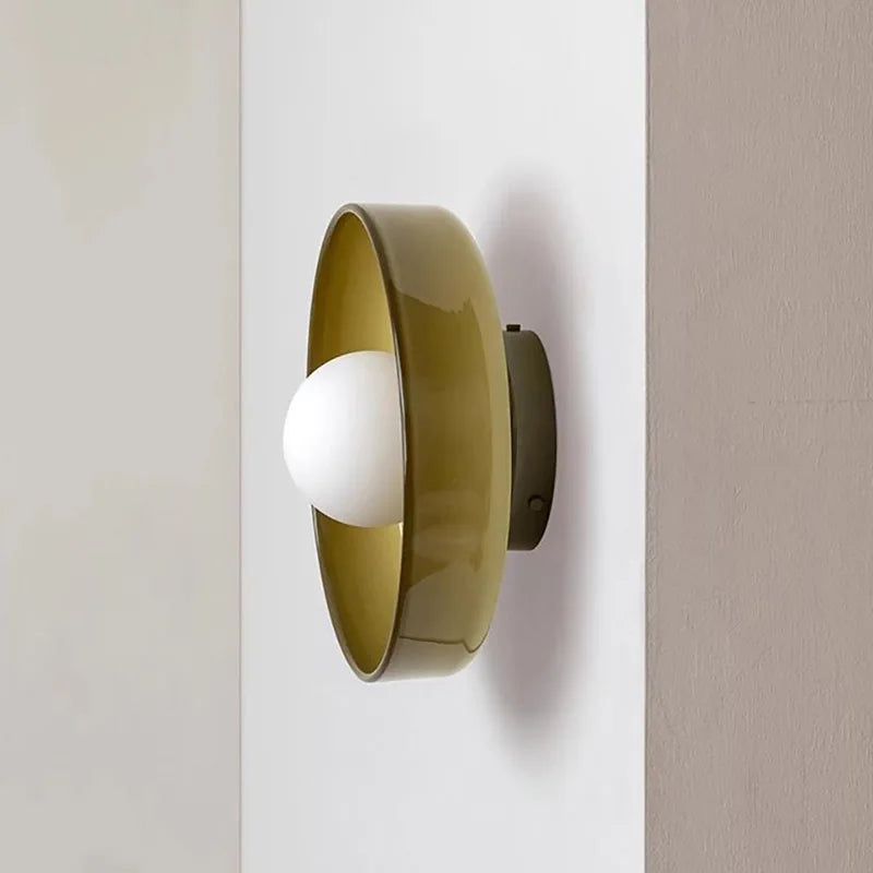 GlassGlow Nordic Ceiling Light – Minimalist Glass Pendant for Modern Interiors