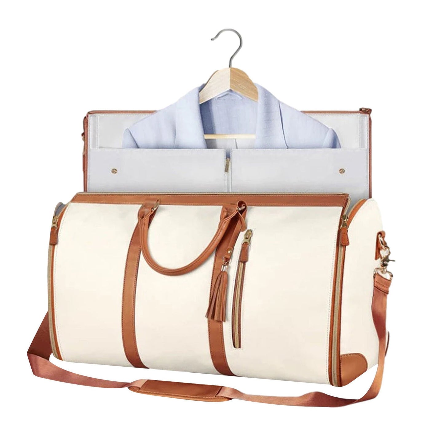 Spacious Rolling Travel Bag – Extra-Large Luggage with Wheels & Organiser Compartments