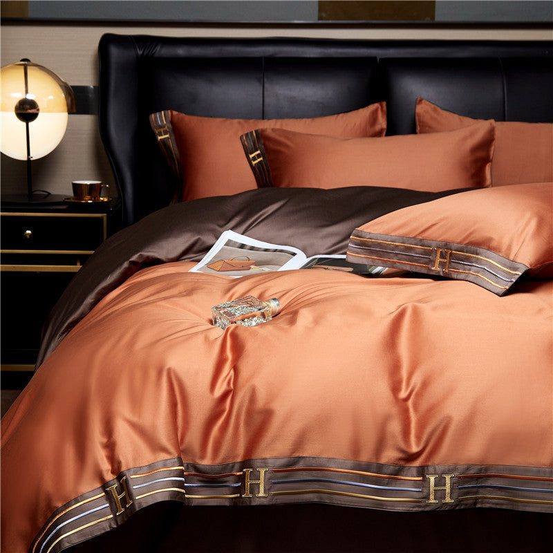 Livara – Luxury Cotton Duvet Cover Set for Double Beds