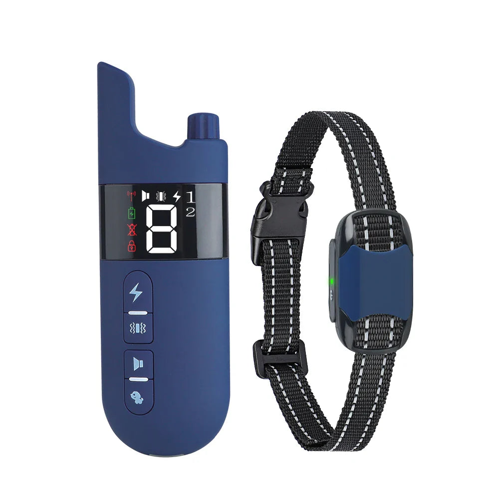 Electric Dog Training Collar – 500m Remote Control, Waterproof IPX7, Shock, Vibration & Sound Modes