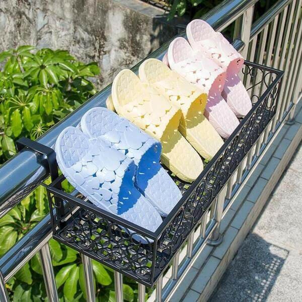 Plantrix Balcony Planter Rail Holder – Stylish Hanging Flower Box for Small Balconies & Outdoor Spaces