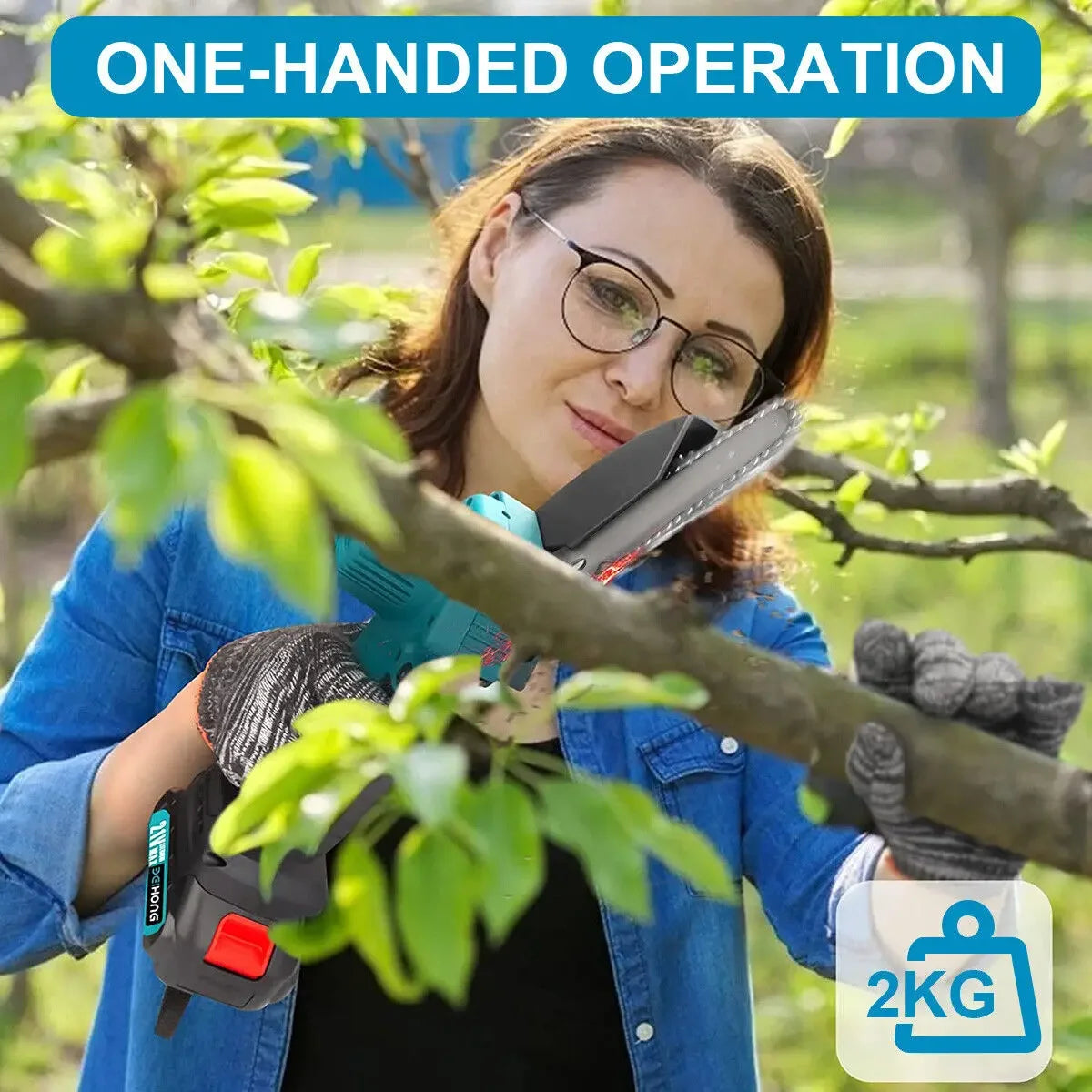 Mini Upgraded Cordless Chainsaw