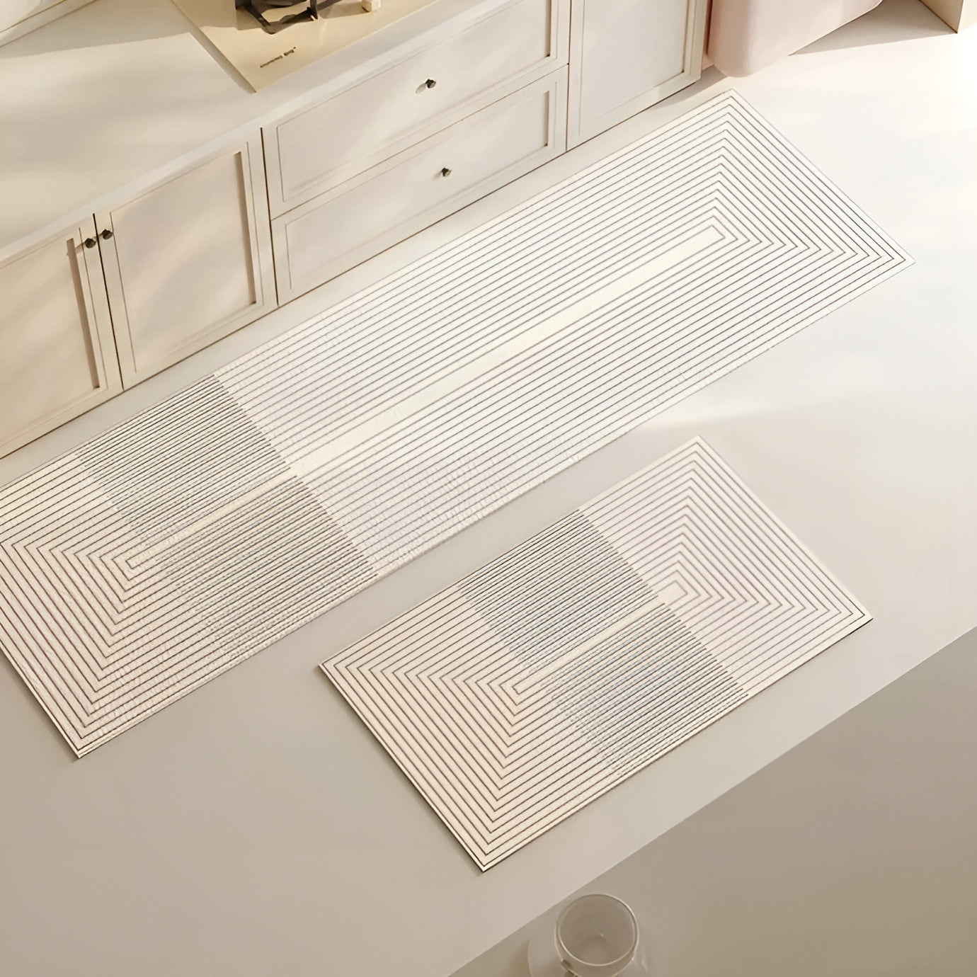 AquaStone Diatomite Bath Mat – Ultra Absorbent, Non-Slip & Soft