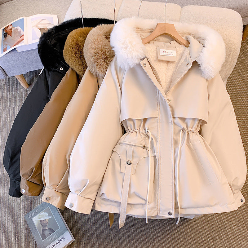 Cloe - Down Jacket for Women with Detachable Collar