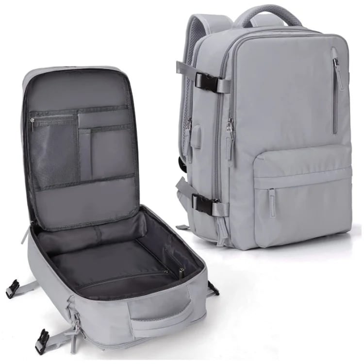 Women's Large Travel Backpack – Waterproof Hiking Rucksack | Anti-Theft & USB Charging