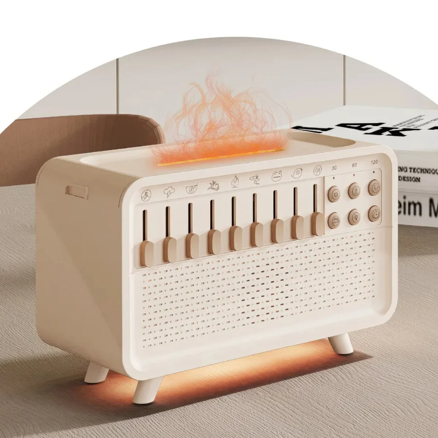 White Noise Machine with Humidifier and Night Light