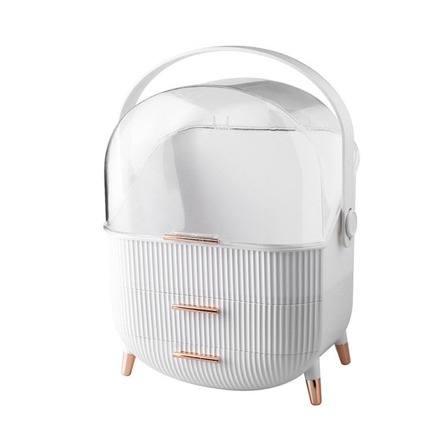 Elegant Makeup Organiser – Stylish Cosmetic Storage with Compartments