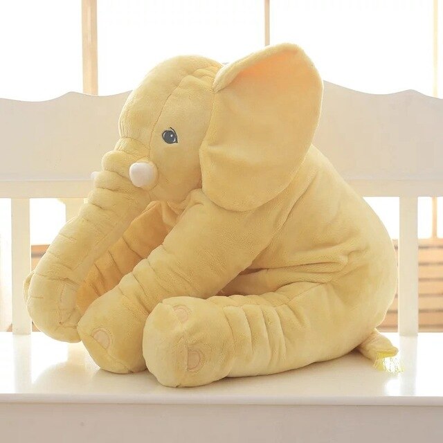Plush Elephant Pillow – Ultra Soft & Comfortable Cuddle Cushion for Babies and Kids