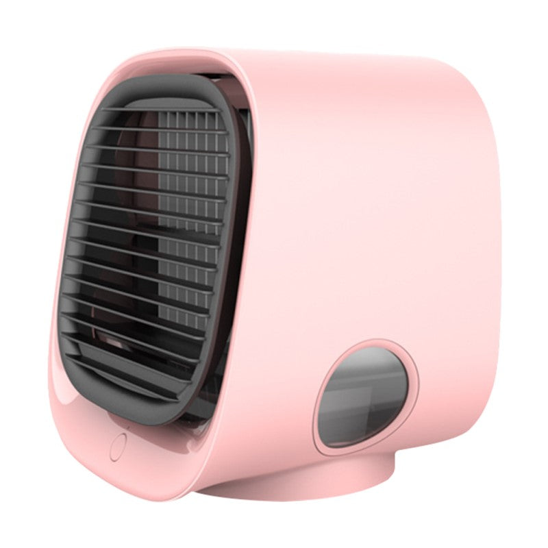 2-in-1 Air Cooler & Humidifier – USB-Powered Mini Air Conditioner for Home & Office