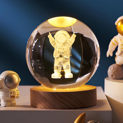 SolarSphere – Crystal Solar System with LED Lighting | Educational & Decorative Gift