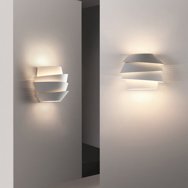 NordGlow Dual Light Wall Sconce – Scandinavian Style Iron Wall Lamp for Modern Interiors
