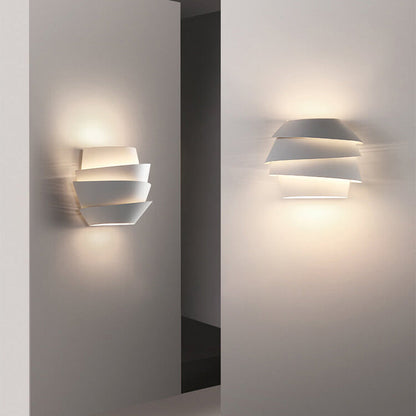 NordGlow Dual Light Wall Sconce – Scandinavian Style Iron Wall Lamp for Modern Interiors
