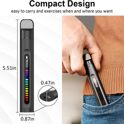 BreathBoost Smart Breathing Trainer – Lung Capacity & Respiratory Muscle Strengthening Device