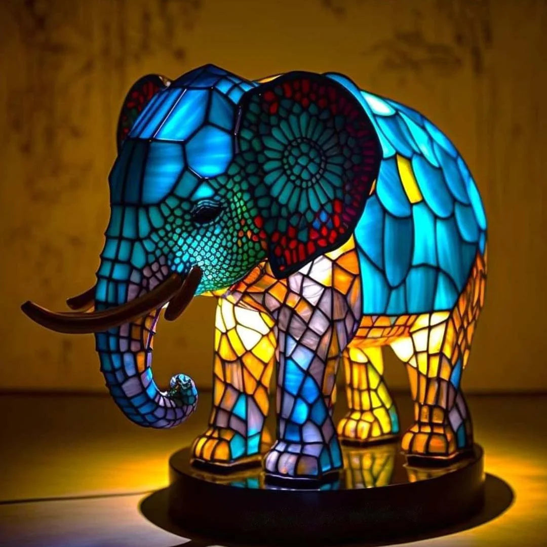 Contemporary Art-Inspired Design Lamp – Modern Handmade Ambient Light for Living Room & Bedroom