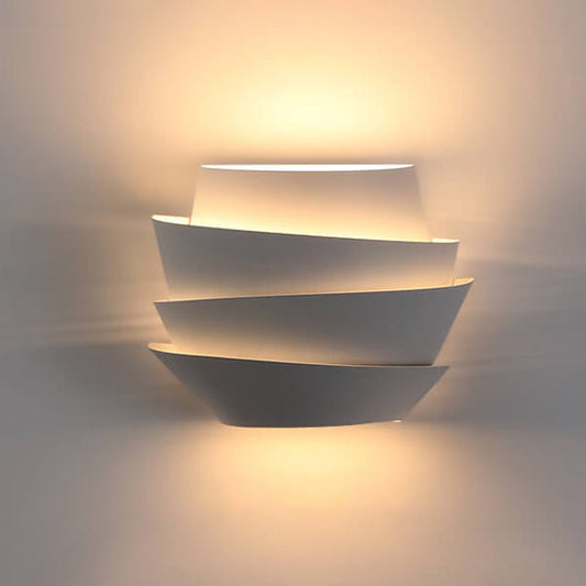 NordGlow Dual Light Wall Sconce – Scandinavian Style Iron Wall Lamp for Modern Interiors