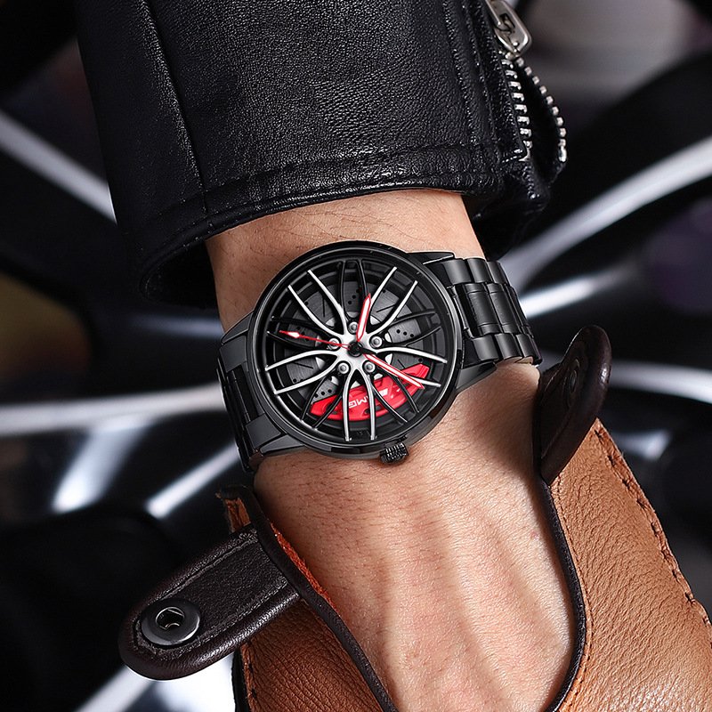 Elegant Racecar Watch – Unique Timepiece Inspired by Motorsport Precision