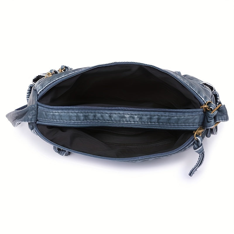 WeaveStyle | Elegant Woven Shoulder Bag – Lightweight, Spacious & Stylish Everyday Handbag