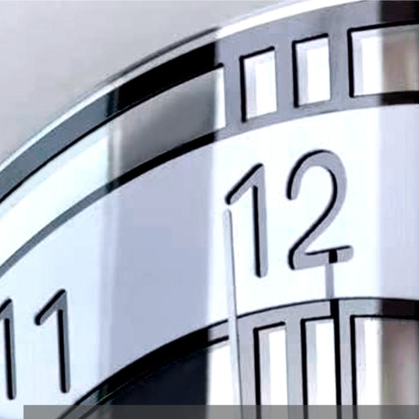 Elegant Silent Acrylic Wall Clock – Modern Round Design for Home & Office