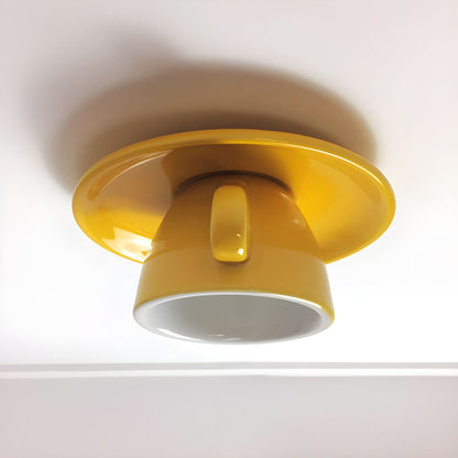 VibrantGlow Chandelier – Elegant Colourful Ceramic Ceiling Light for Living & Bedroom Décor