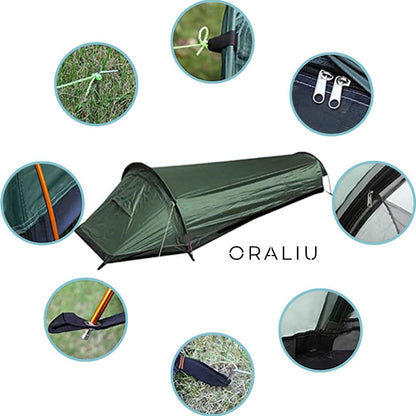 1-Person Lightweight Waterproof Camping Tent – Compact & Easy Setup