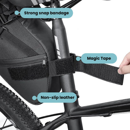 Waterproof Bike Saddle Bag – 10L Capacity, Lightweight & Durable Cycling Seat Pack
