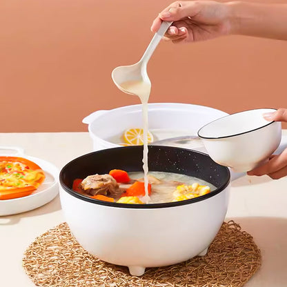 CookEase – Versatile 3L Electric Frying Pan with Steamer & Multi-Cooking Modes