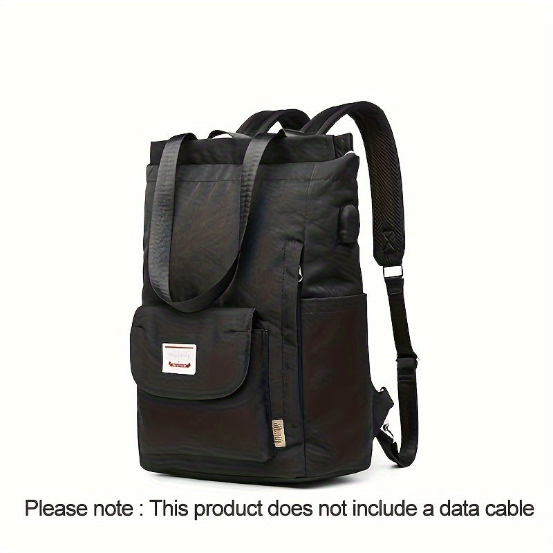 DynamicFit | Waterproof Adjustable Laptop Backpack – Lightweight, Stylish & Multi-Functional