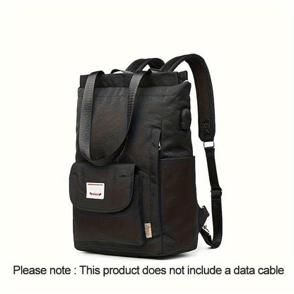 DynamicFit | Waterproof Adjustable Laptop Backpack – Lightweight, Stylish & Multi-Functional