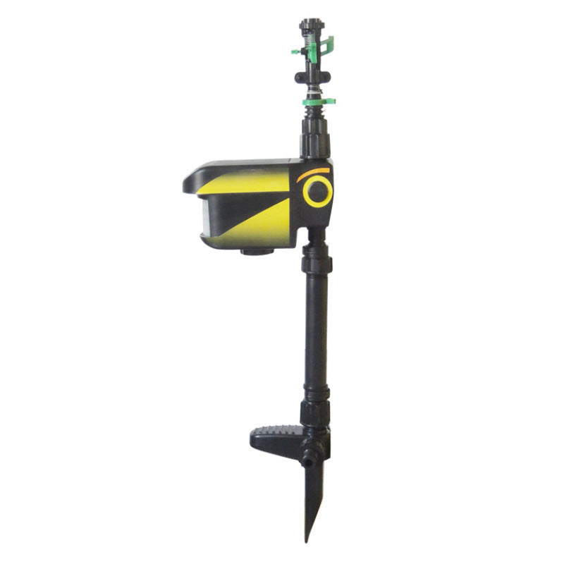 Solar Powered Motion Activated Sprinkler for Deer and Garden Pest Deterrent