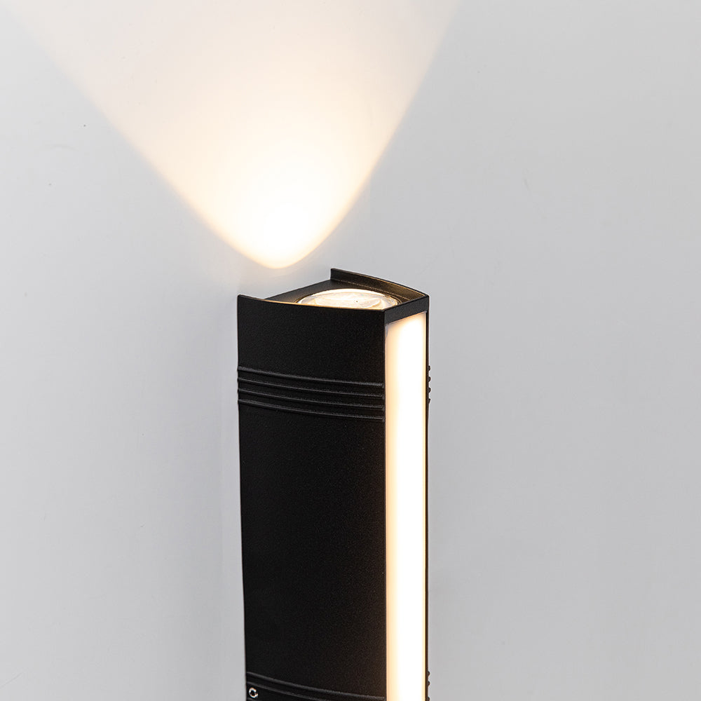 Ultra-Bright Outdoor LED Wall Light – Modern Waterproof Up & Down Design for Garden, Patio & Entryways