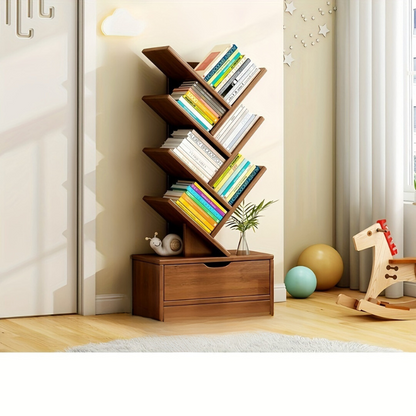 TreeShelf Vertical Bookcase – Stylish & Space-Saving Storage Solution