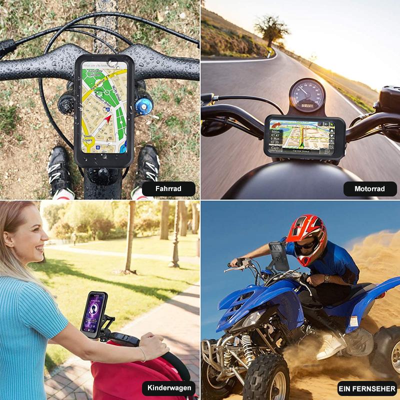 15W Power Bank Waterproof Bike Handlebar Phone Mount
