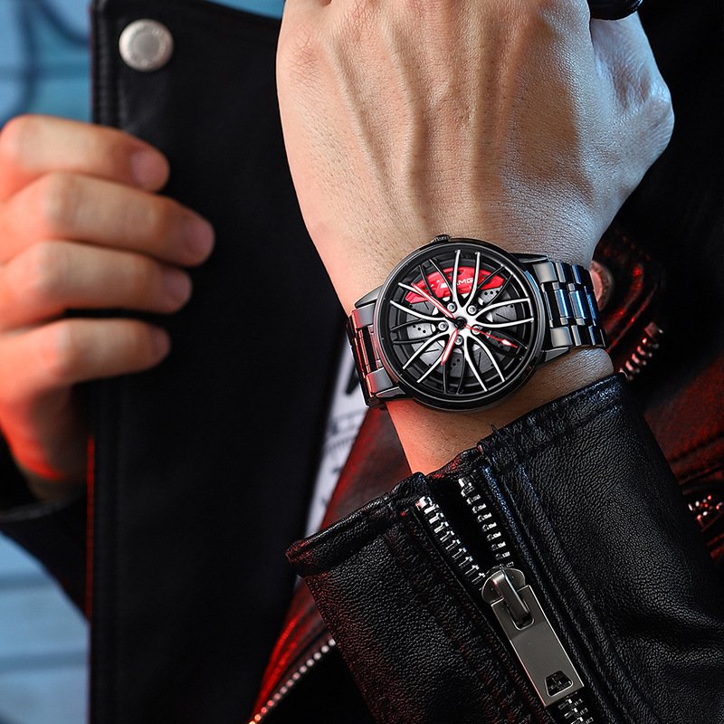 Elegant Racecar Watch – Unique Timepiece Inspired by Motorsport Precision