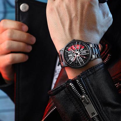 Elegant Racecar Watch – Unique Timepiece Inspired by Motorsport Precision