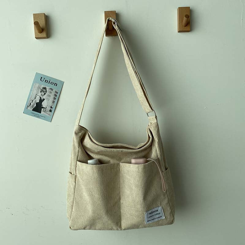 Cord Crossbody Bag – Stylish & Durable Canvas Shoulder Bag for Everyday Use