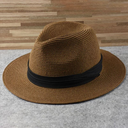 Classic Lightweight Handmade Panama Hat – 100% Palm Straw, Ecuadorian Craftsmanship