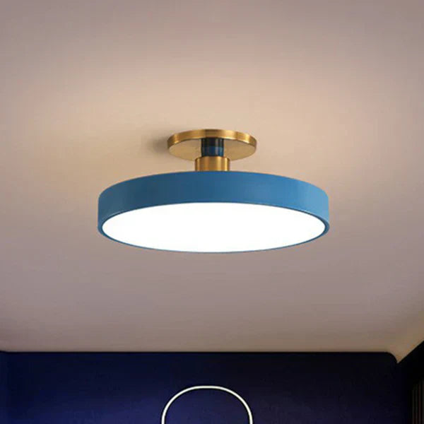 Nordic Glow LED Ceiling Light – Modern Scandinavian Round Design