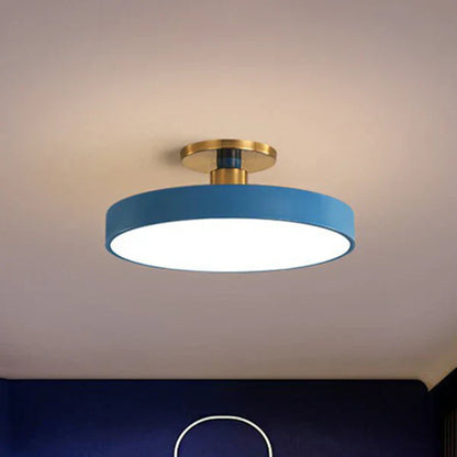 Nordic Glow LED Ceiling Light – Modern Scandinavian Round Design