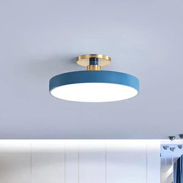 Nordic Glow LED Ceiling Light – Modern Scandinavian Round Design