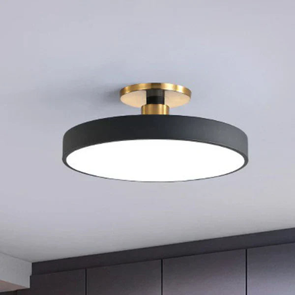 Nordic Glow LED Ceiling Light – Modern Scandinavian Round Design