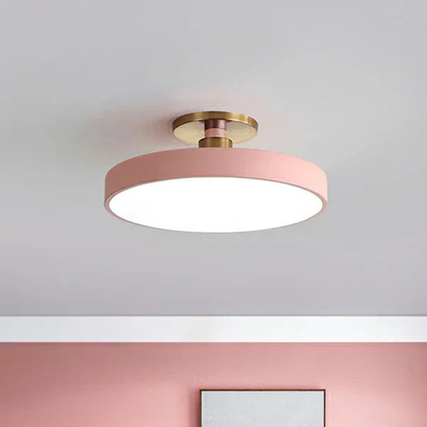 Nordic Glow LED Ceiling Light – Modern Scandinavian Round Design