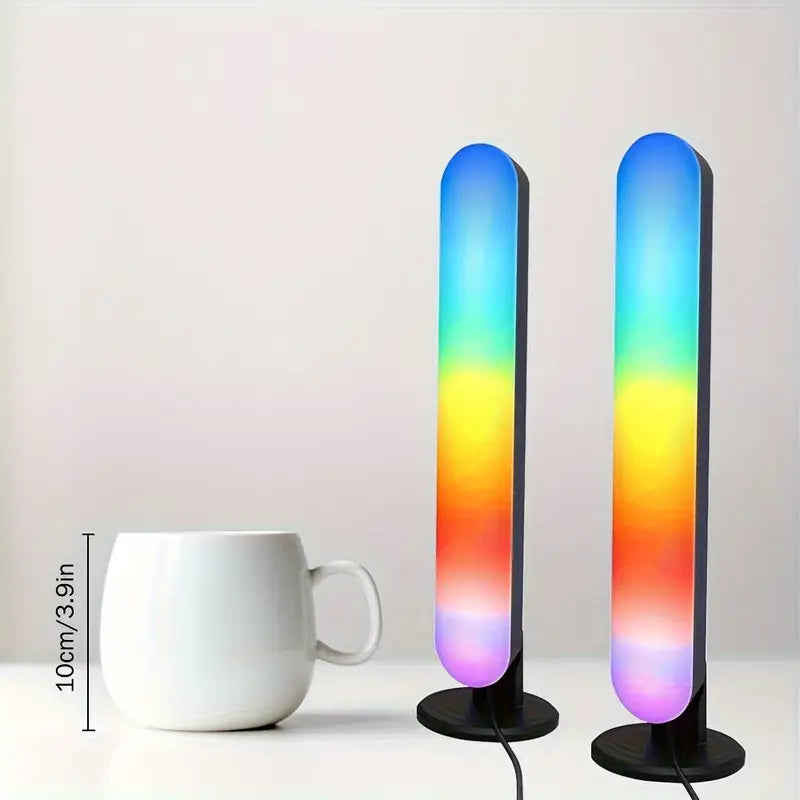 Smart RGBIC LED Light Bar Set – Sync Lights with Music for TV, Gaming & Ambience