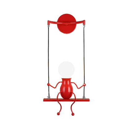 SwingDesign Wall Light – Modern Playful Wall Lamp for Bedrooms & Living Spaces