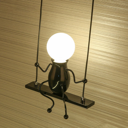 SwingDesign Wall Light – Modern Playful Wall Lamp for Bedrooms & Living Spaces