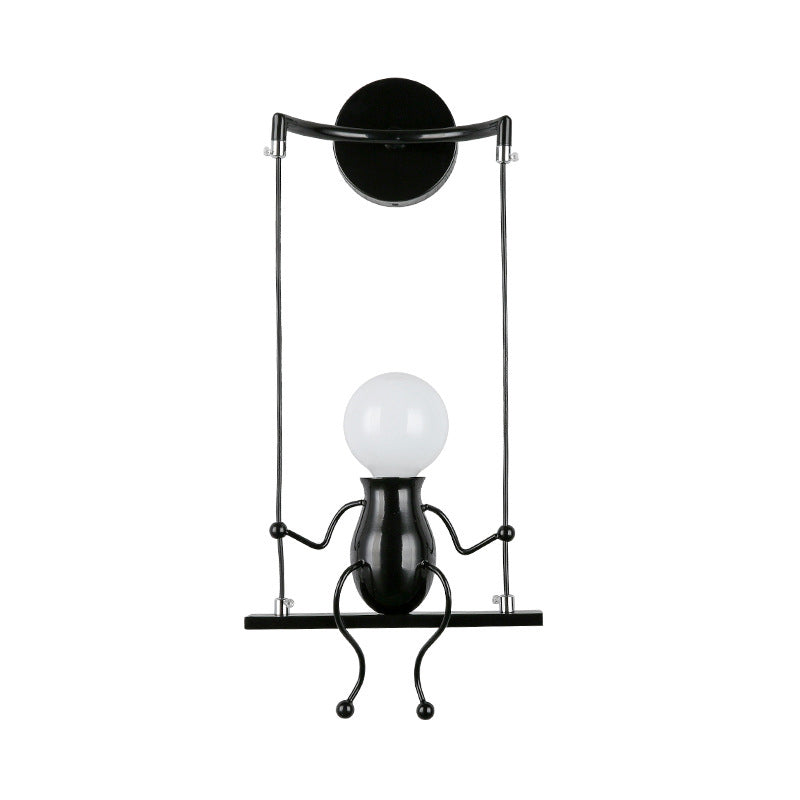 SwingDesign Wall Light – Modern Playful Wall Lamp for Bedrooms & Living Spaces
